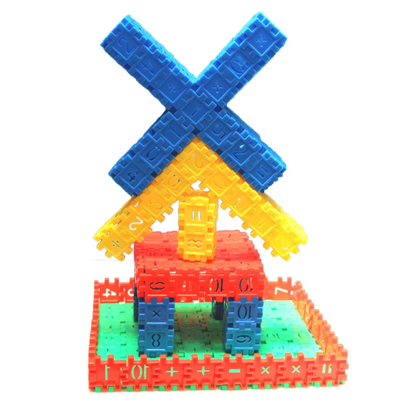 Креативный Детский конструктор сделай сам с цифрами игрушка для раннего