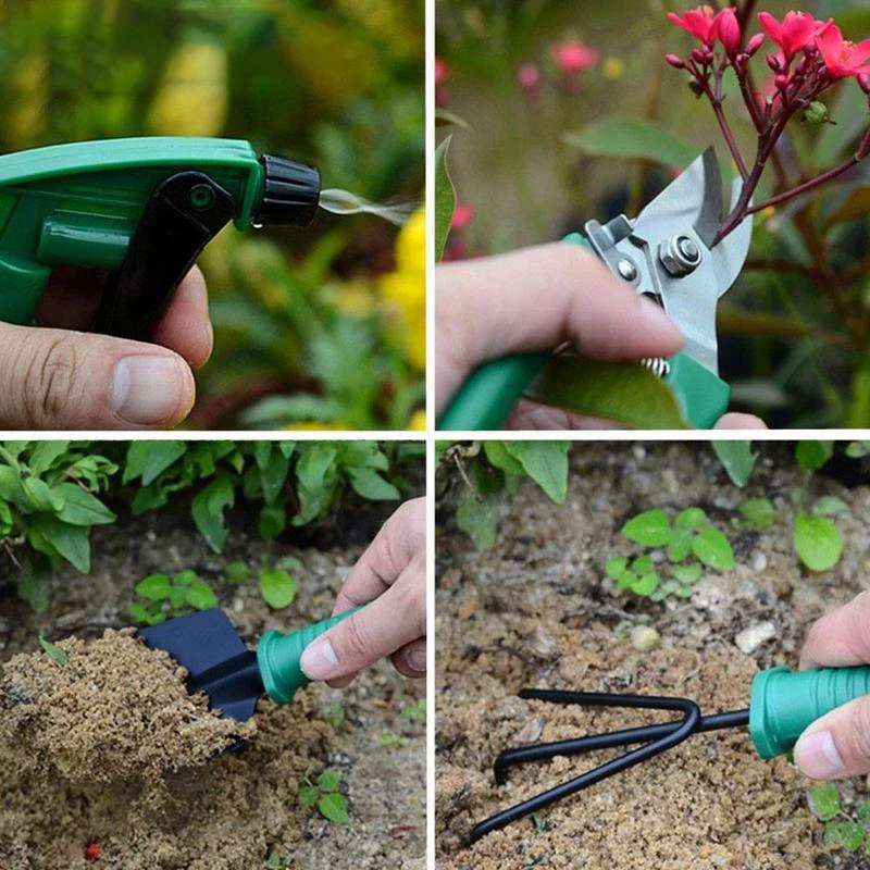 10 шт наборы садовых инструментов сад прививки земледелия серпы ножницами