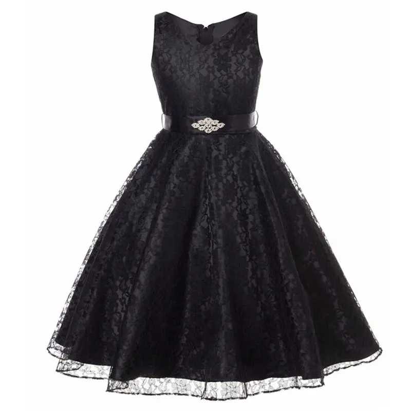 Vestidos/свадебное платье для девочек Новое Элегантное праздничное принцессы без