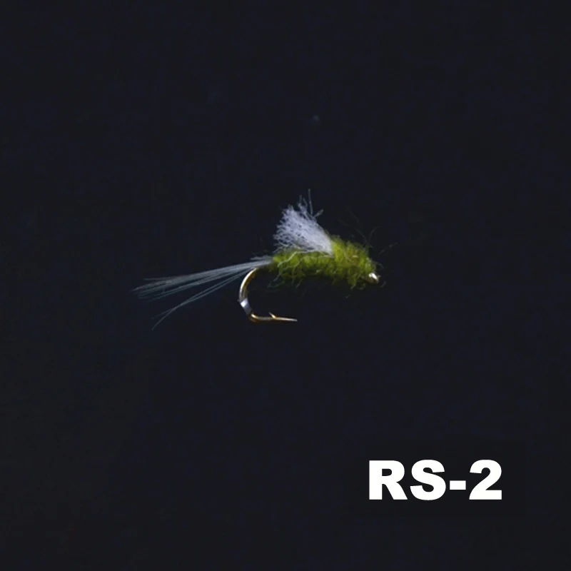 5 шт. 16 # RS 2 & 14 фазан хвост нахлыстом имитирующая Нимфы приманки стилей ассорти