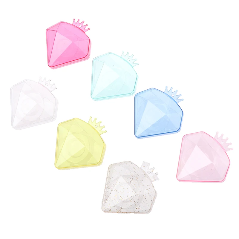 

1Pcs Empty Reusable Diamond Packaging Box Lashes Storage Box False Eyelashes Case