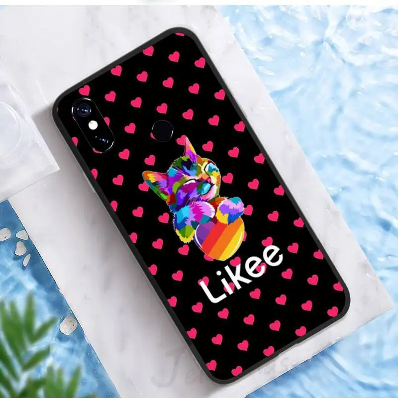 

Love heart likee Cute animal Phone Case For Xiaomi Redmi note 7 8 9 t k30 max3 9 s 10 pro lite