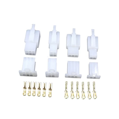 

10Sets DJ7031A 2.8mm Electrical Wire Connectors Plug Male and female Automobile Lighting Adapter Connector