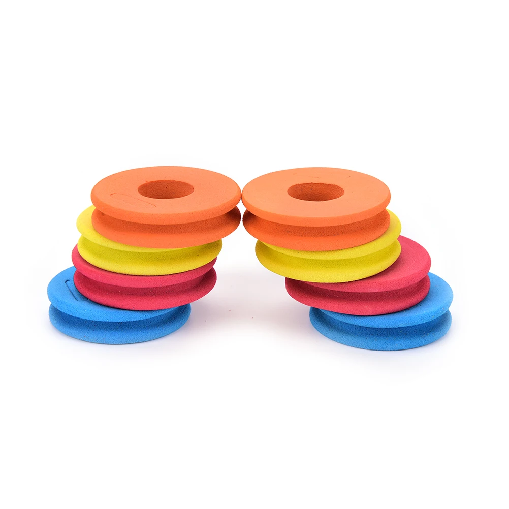 

Marbit 100Pcs/Lot Winding Board Fishing Line Foam Board Trace Wire Swivel Tackle Fishing Box Tools Random Color