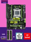 Скидка материнской bundle HUANANZHI X79 Pro Материнская плата с двумя M.2 слот Процессор Intel Xeon E5 2690 C2 2,9 ГГц памяти 16G (2*8G)