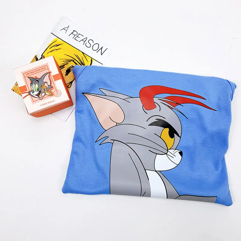 [PEITAARR] одежда для домашних животных рубашка жилет рисунок Тома и Джерри щенок