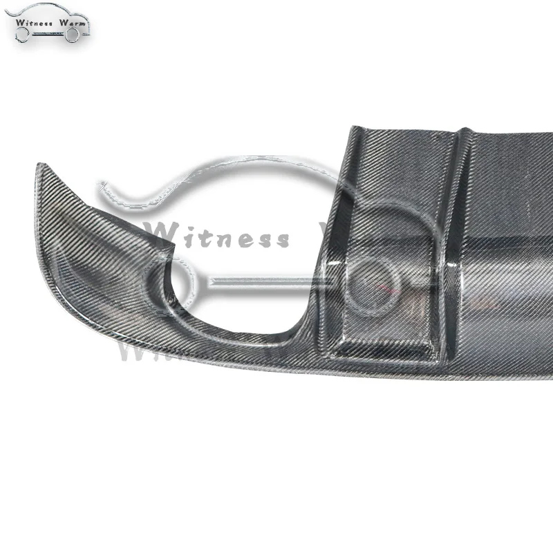 Диффузор заднего бампера из углеродного волокна спойлер для Jaguar XF XFL 2016 UP Dual exhip two