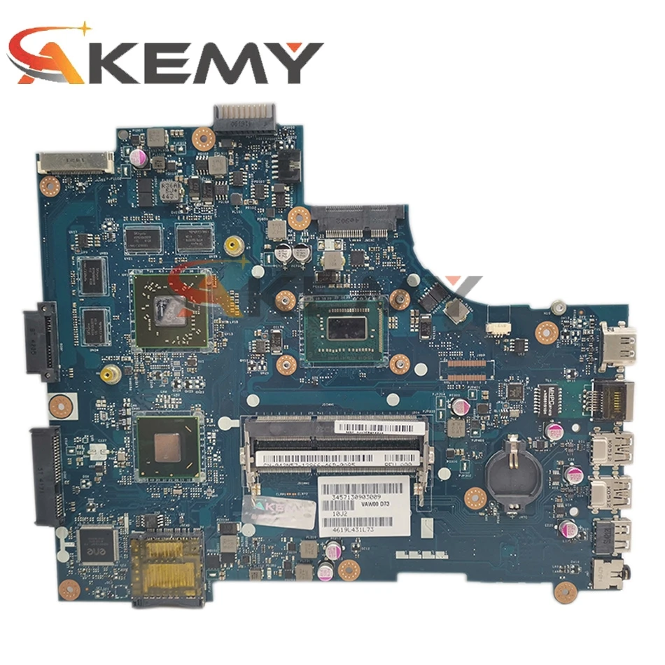 Оригинальная материнская плата для ноутбука Dell Inspiron 15R 3521 5521 дюйма I5-3317U 04PMX4 VAW00