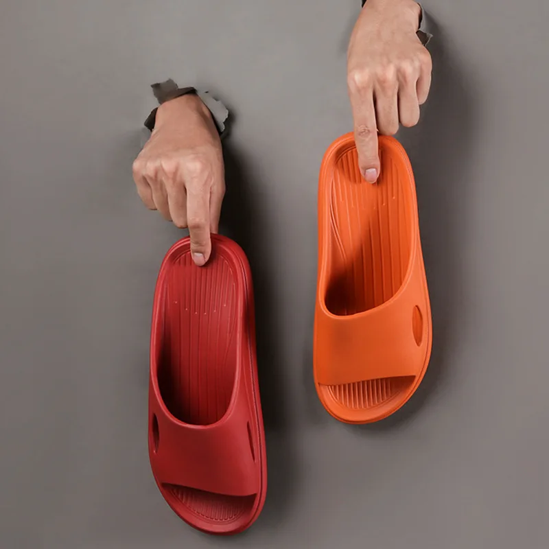 Сандалии на толстой подошве для взрослых и мужчин Нескользящие шлепанцы дома