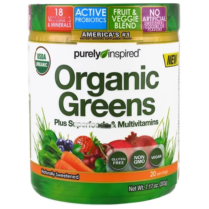 Organic Green mixture, Probiotic Formula, Original, 7.17 oz (203 g)