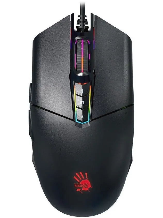 Мышь A4Tech A4 Bloody P91 Pro черный оптическая (16000dpi) USB2.0 (8but)|Мыши| |