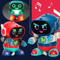children electric dancing robots for kids toy rock light music early education walking hot seller toys boys girls babys toddlers
