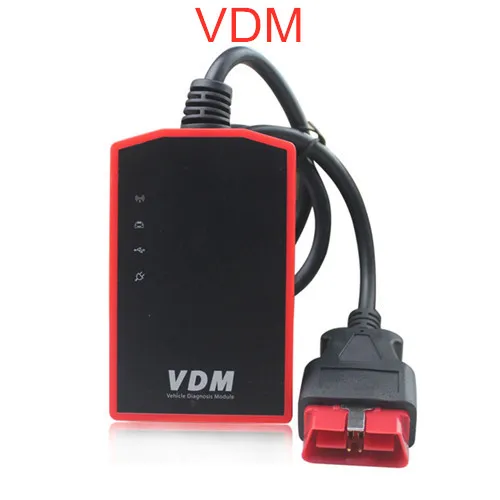 Оригинальная полная система wifi UCANDS VDM V3.9& UCANDAS VDM2 V5.2 Авто OBD2 сканер обновленный онлайн Поддержка нескольких языков - Цвет: VDM