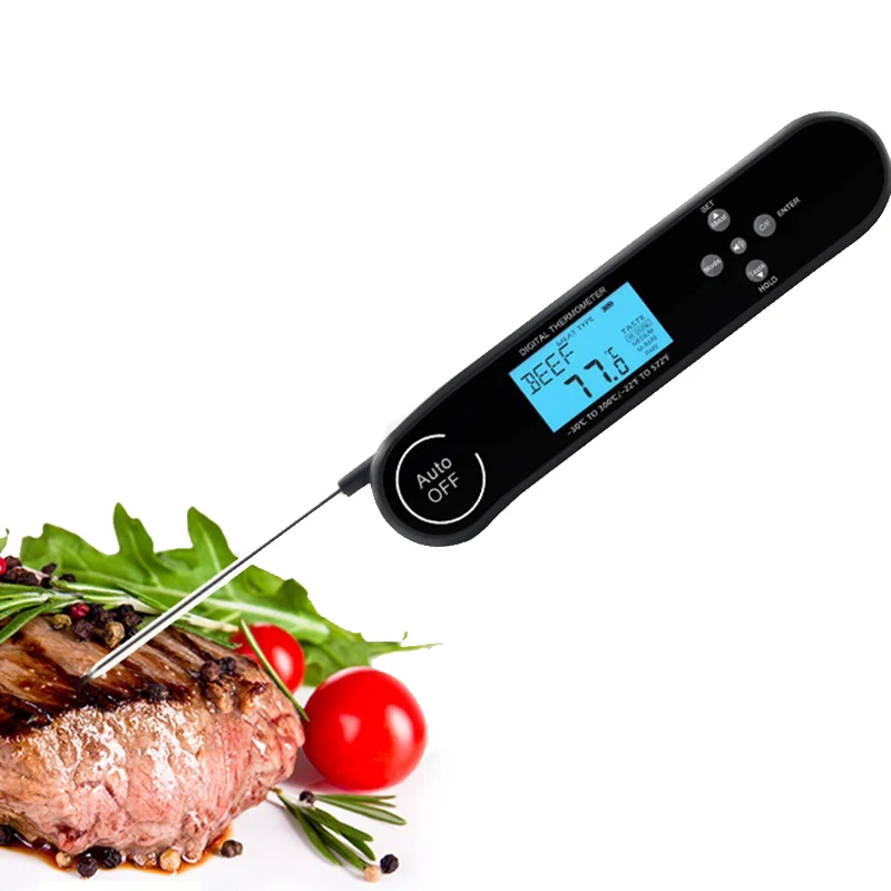 

2 Pack Digital Kitchen Meat Thermometer Food Cooking Meat BBQ Probe Meat Water Milk Thermometer Kitchen Tools Promotion