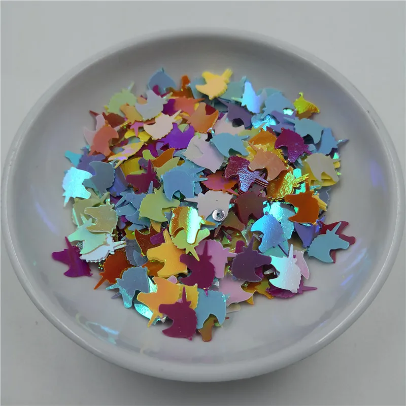 10 g/ Set Unicorn Glitter AB Colors Loose Sequins for Craft Nail Body Art Painting Wedding Dance Drsee DIY Bags Shoes Decoration