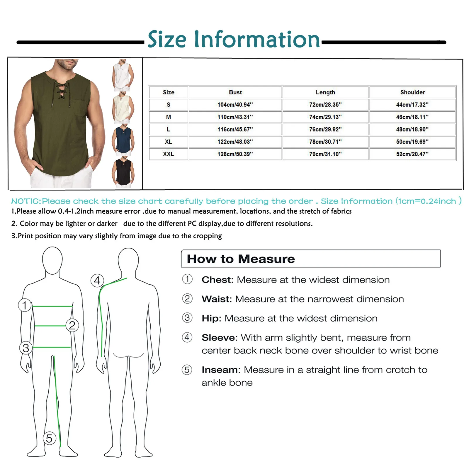 

Tank Tops For Men T-shirt Fashionable Linen Summer Top Short Sleeves Men Casual Sport Solid Color Bandage Blouse Top Mujer