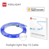 yeelight smart light strip plus 1s 1m extendable led rgb color strip lights work alexa google assistant smart home automation