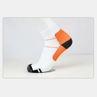 girls boys summer foot compression plain white running ankle socks woman men anti fatigue fitness cycling sport socks