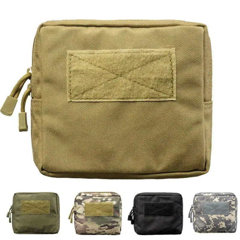 

Outdoor Military Tactical Waist Bag Multifunctional EDC Molle Tool Zipper Waist Pack Accessory 1000D Durable Belt Pouch22
