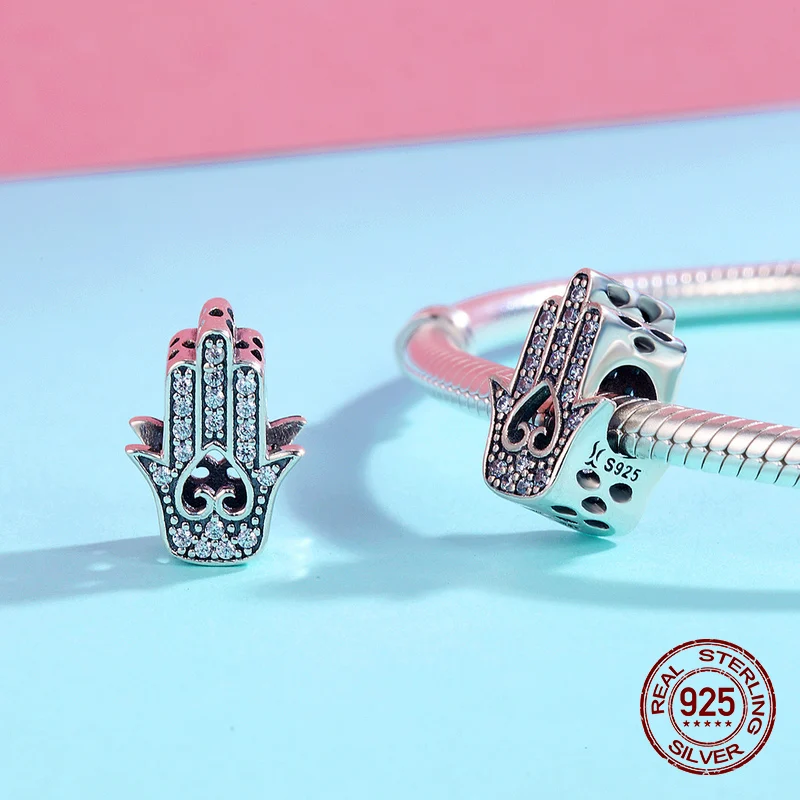 Женский кулон из серебра 925 пробы с цирконом | Украшения и аксессуары