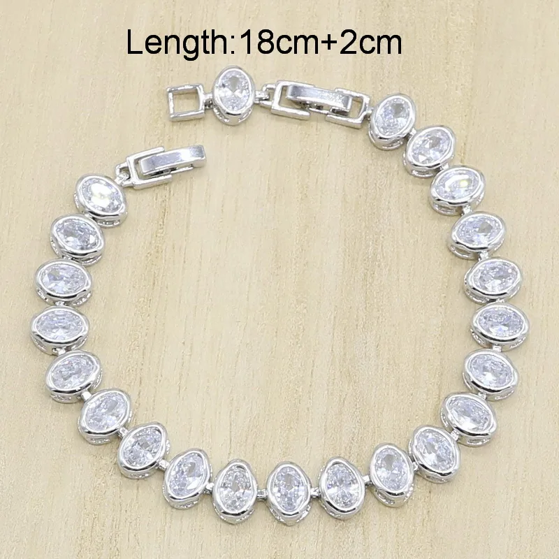 Овальный белый опал ожерелье Кулон Кольцо Серьги серебряного цвета набор