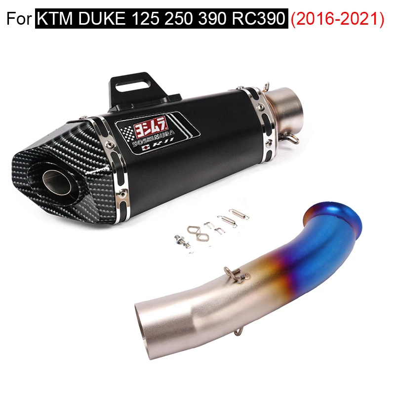 Система выхлопных газов для мотоцикла KTM RC390 DUKE 390 125 250 2016 2017 2018 2019 2020 2021 на