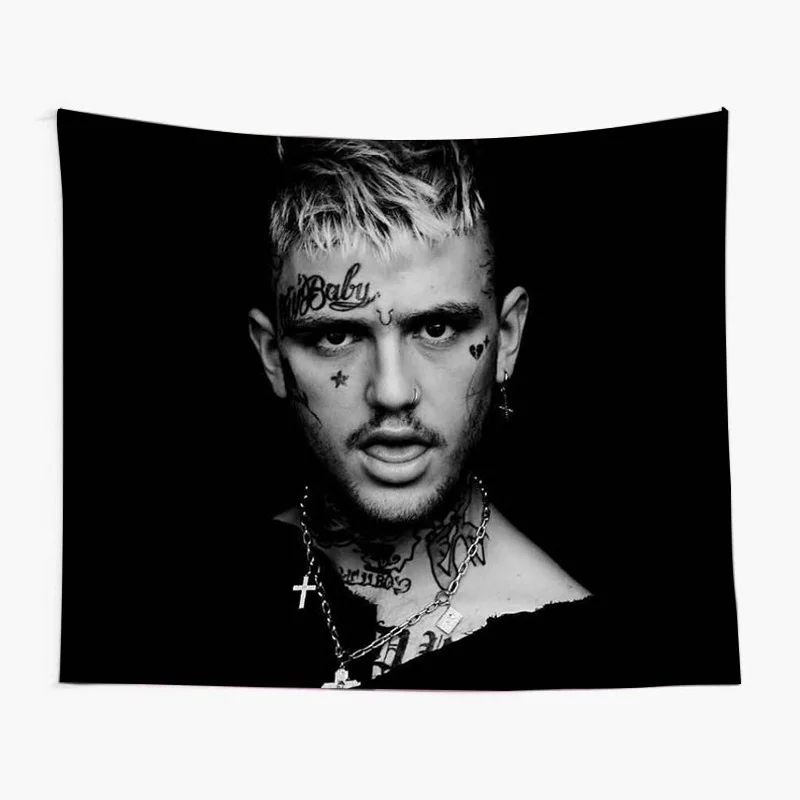 

Lil Rapper Peep Wall Hanging Tapestry 3D Printing Wall Art Decorations for Bedroom Tapiz 95x73cm/150x100cm/150x130cm/200x150cm