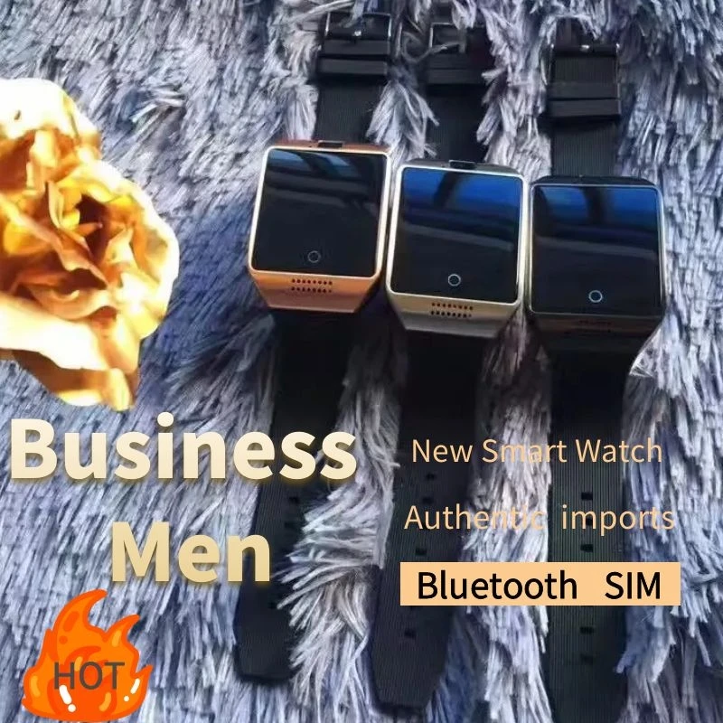 Новинка 2020 мужские Смарт-часы Q18 с Bluetooth сенсорным экраном большой батареей