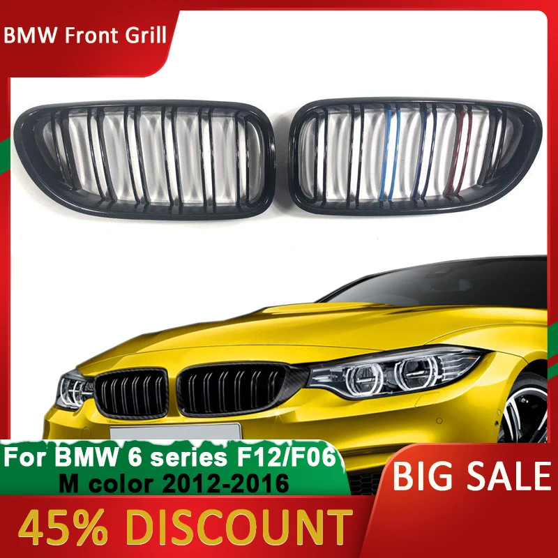 

Передняя решетка для BMW F06, решетка для 6 серий, передняя решетка F12, F13 и M6, автомобильный передний бампер м, цвет 2012, 2013, 2014, 2015, 2016, автомобильны...