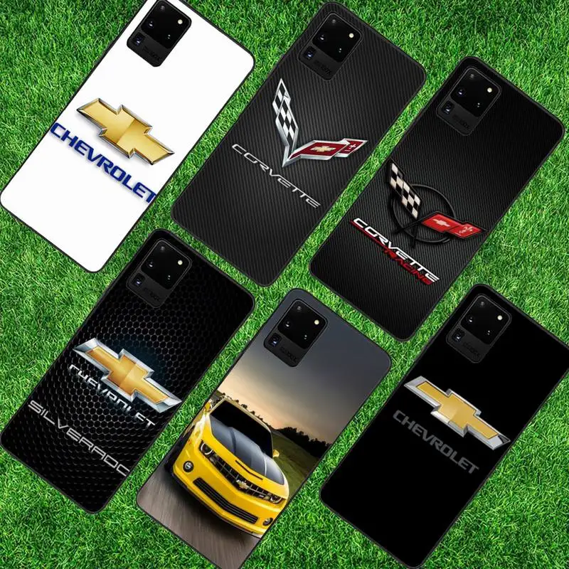 

Luxure Car Chevrolets Phone Case For Samsung GalaxyA51 A40 A50 A70 A71 Note 8 9 10 Tpu Cases Cover