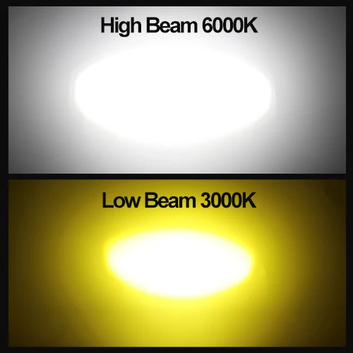 

10000Lm H4 LED Moto H6 BA20D светодиодные лампы для мотоциклетных фар CSP линзы Белый Желтый дальний/ближний свет аксессуары для скутера Противотуманные фары 12 В