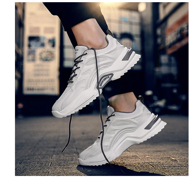 

Men Running Shoes Comfortable Sport Shoes Men Mesh Lightweight Walking Shoes Men's Sneakers Breathable Zapatillas Men Sneakers
