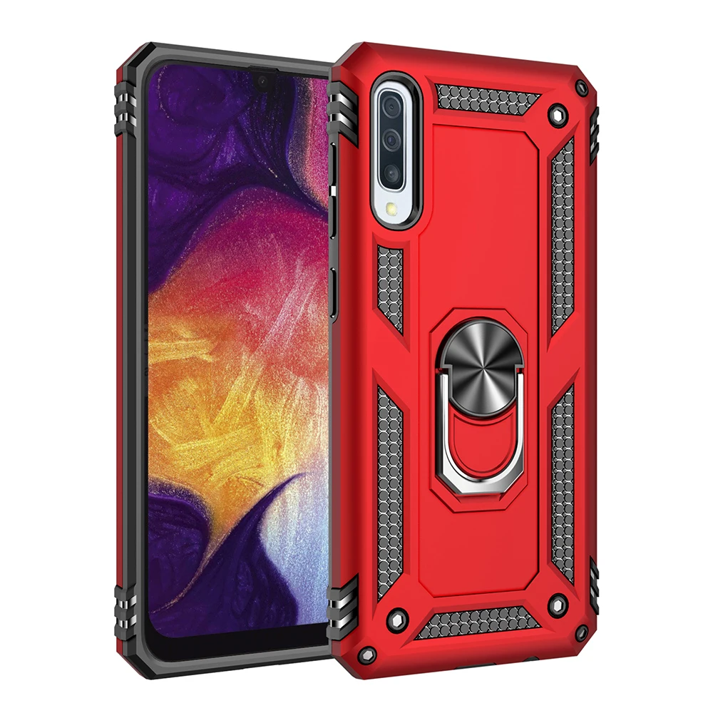 

Phone Case For Samsung Galaxy A10 A30 A30S A70 A10S A20S A20 A40 A50 A50S A40S Armor Rugged Anti Fall Kickstand Protection Cover