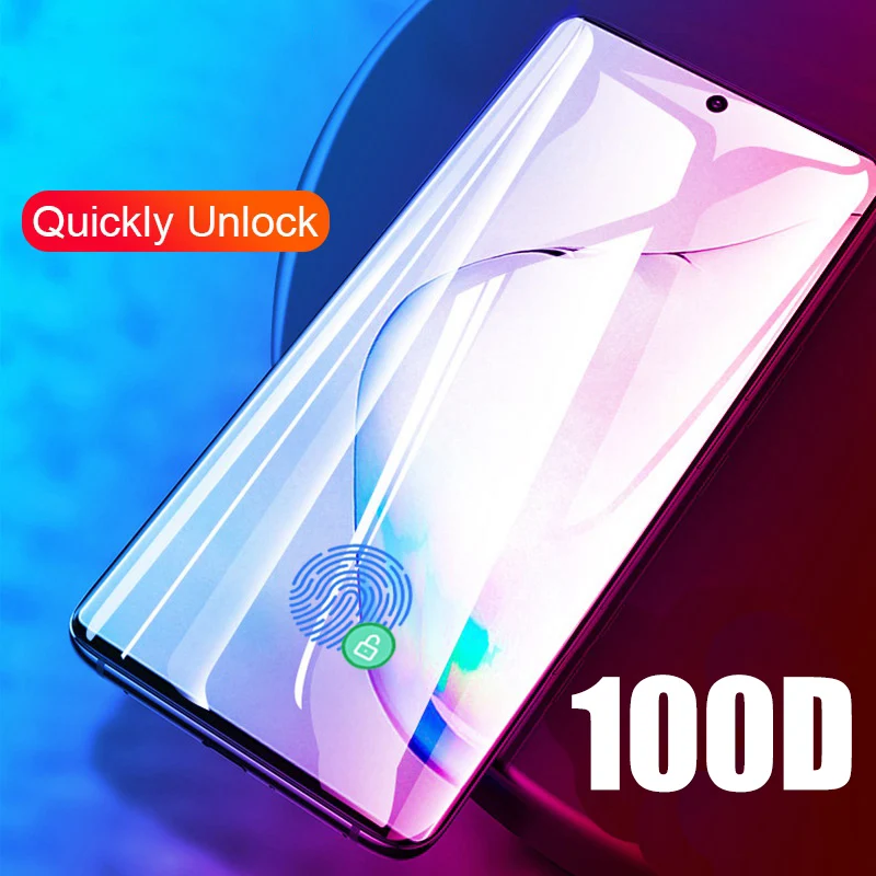 Для samsung Galaxy Note 10 Plus Защитное стекло для Sansung Note10 Note10Plus 10 Plus защита для экрана полное покрытие из закаленного стекла