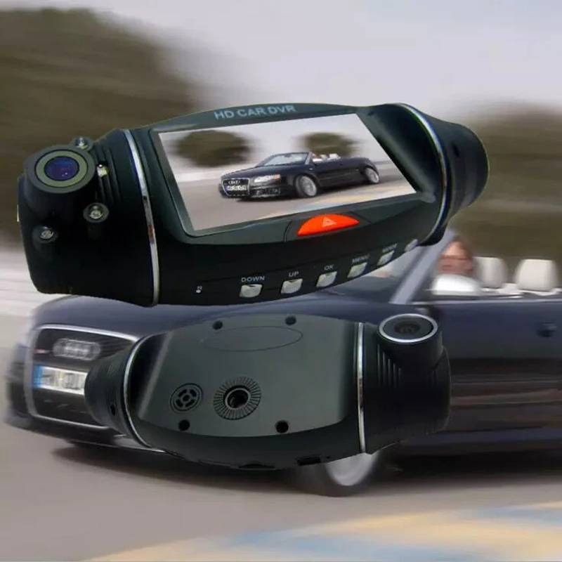 Автомобильный видеорегистратор с двумя объективами 2 7 дюйма | Автомобили и