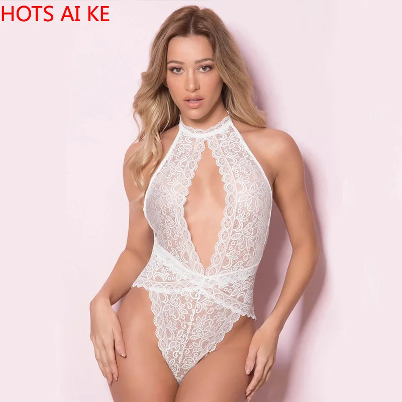 

Transparent Lace Teddy Sexy Lingerie For Women Porno Babydoll Lingerie Sexy Erotic Underwear Baby Doll Lenceria Sexi Costumes