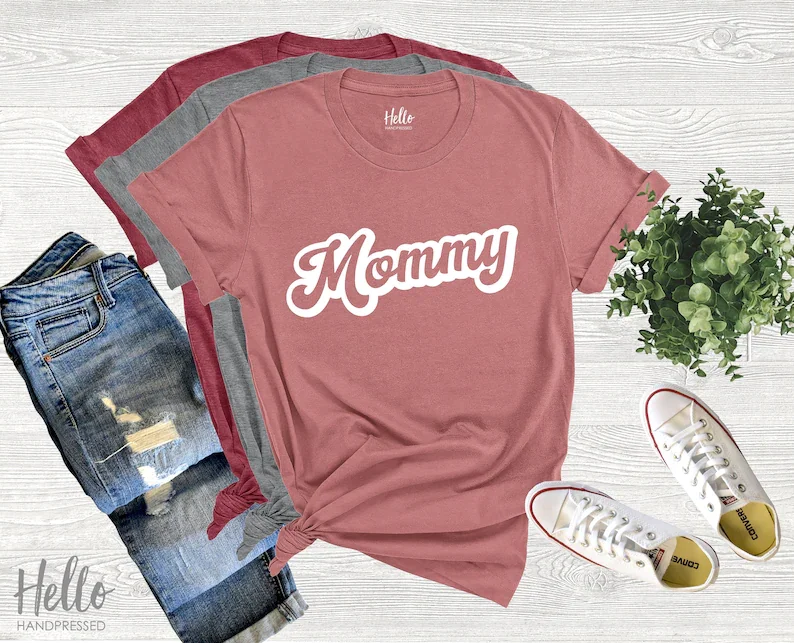 

Рубашка для мамы, подарок на день матери, Ретро футболка для мамы, подарок для нее, подарок для женщины,