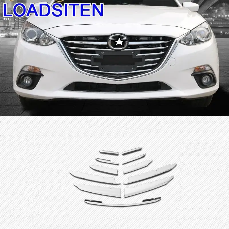 Модифицированный хром Automovil автомобильный передний бампер решетка внешний