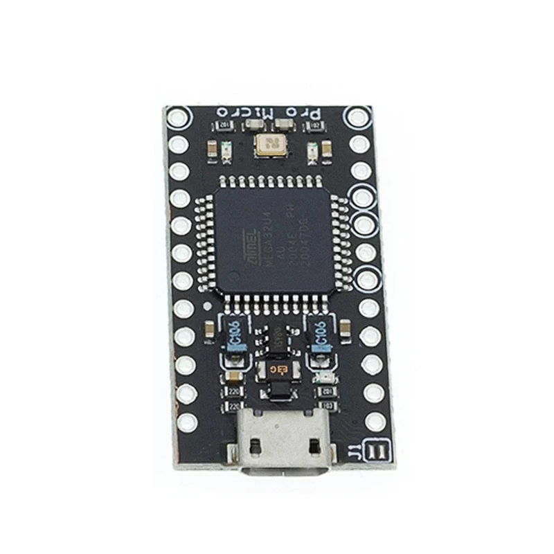 Контроллер модуля leonardo Mega32U4 для arduino контроллер с Загрузчиком черный Pro Micro ATmega32U4 5