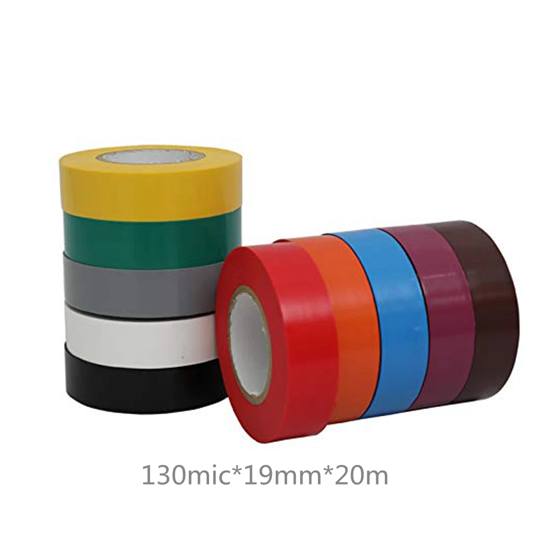 Огнестойкая ПВХ изоляционная лента для проводов 20 м электрическая высокого