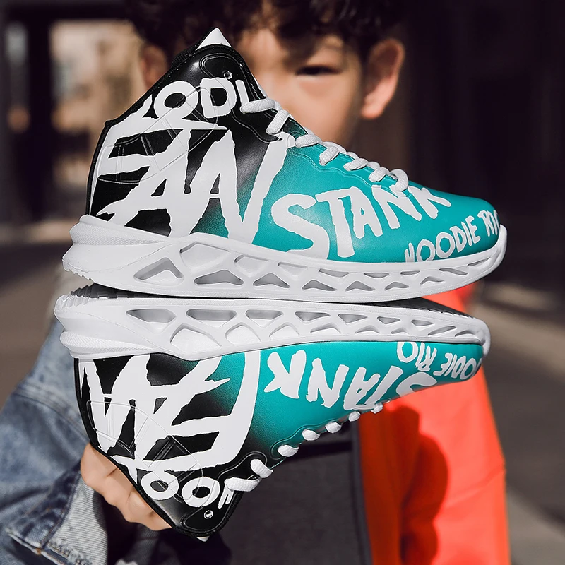 Designer Kids Children Baby Girls Boy Blades Boost Toddlers Shoes Forces One Knit Enfant JDMars 270 Sneakers Max Size 40 | Спорт и