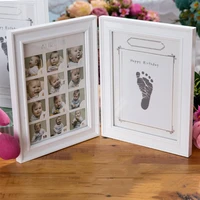creative baby pictures souvenirs my first year photo frame 0 12m kids growing memory gift newborn props baby accessories items