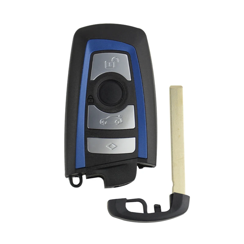 Чехол для дистанционного ключа от машины OkeyTech BMW CAS4 F 3 5 7 Series E90 E92 E93 X5 F10 F20 F30 F40 3/4