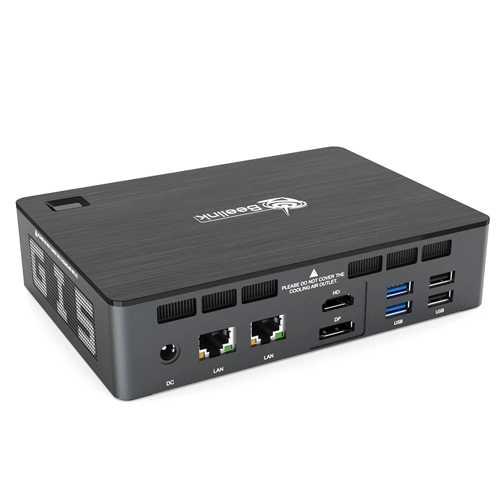 

BEELINK GTI Mini PC i5-8260U CPU 8+256G/ 16+512G DDR4 WIFI6 Bluetooth 5.0 1000M Win10 UHD 4K Display Smart Mini PC Home Office