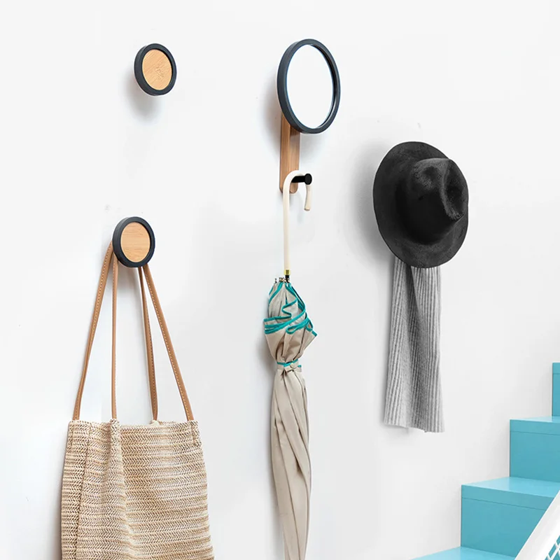 Искусственное креативное украшение подвесной зеркальный настенный деревянный