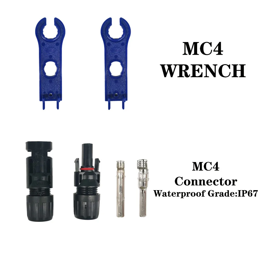 

Solar Connectors Crimping Tool Kit LY2546B Plier 2.5/4/6mm2 4 - 10AWG Solar Panel PV Cable With Connectors MC4 Wire Stripper Set
