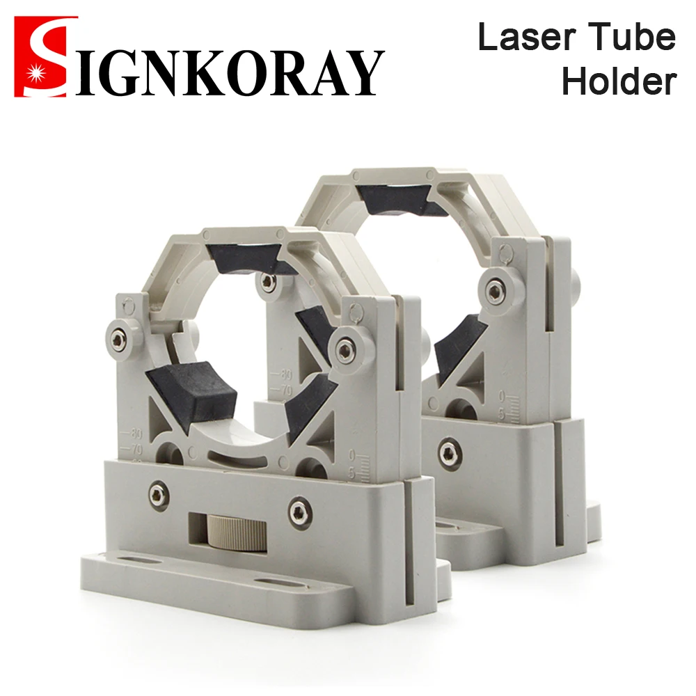 

Держатель для лазерной трубки SIGNKORAY CO2, гибкий пластиковый держатель 50-80 мм для лазерной гравировальной машины 50-180 Вт, 1 пара