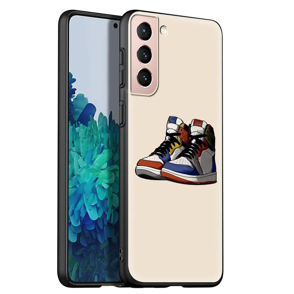 

Sneakers Shoe Silicone TPU Case For Samsung Galaxy S20 FE S21 S20 Ultra S10E S10 Lite S9 S8 Plus 5G Luxury Phone Coque