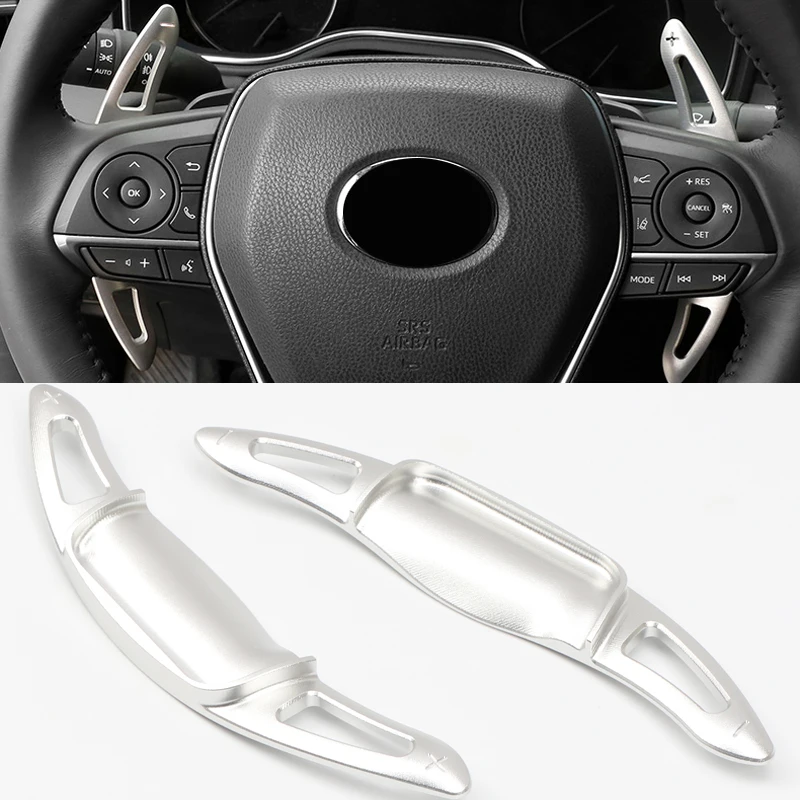 Для Toyota Corolla E210 / RAV4 Camry 2019 2020 руль DSG Paddle Shifters наклейки для наращивания 2 шт.