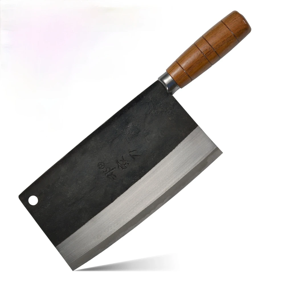 

Chinese Chef's Knife High-grade Handmade Forged Blade Vegetable Cleaver Carbon Steel Kitchen for Cooking